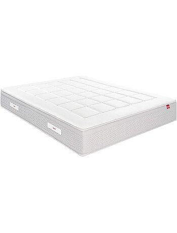 Matelas ressorts ensachés, mémoire de forme et laine L’ESCAPADE - Epeda