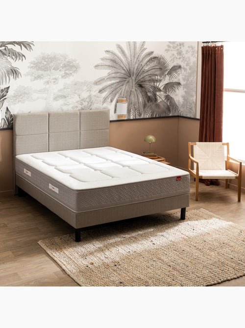 Matelas ressorts ensachés, mémoire de forme et laine L’ESCAPADE - Epeda - Kiabi Matelas ressorts ensachés, mémoire de forme et laine L’ESCAPADE - Epeda - Kiabi