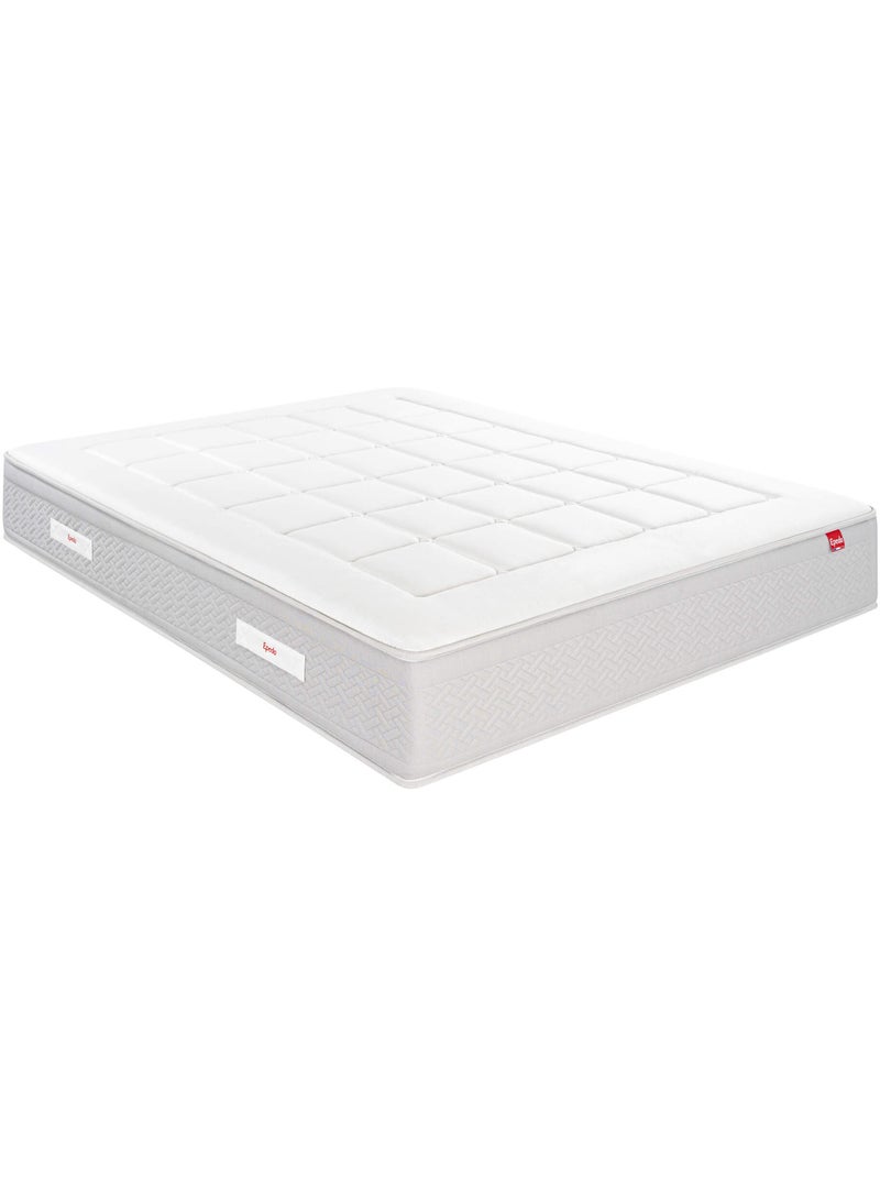 Matelas ressorts ensachés, mémoire de forme et laine L’ESCAPADE - Epeda N/A - Kiabi