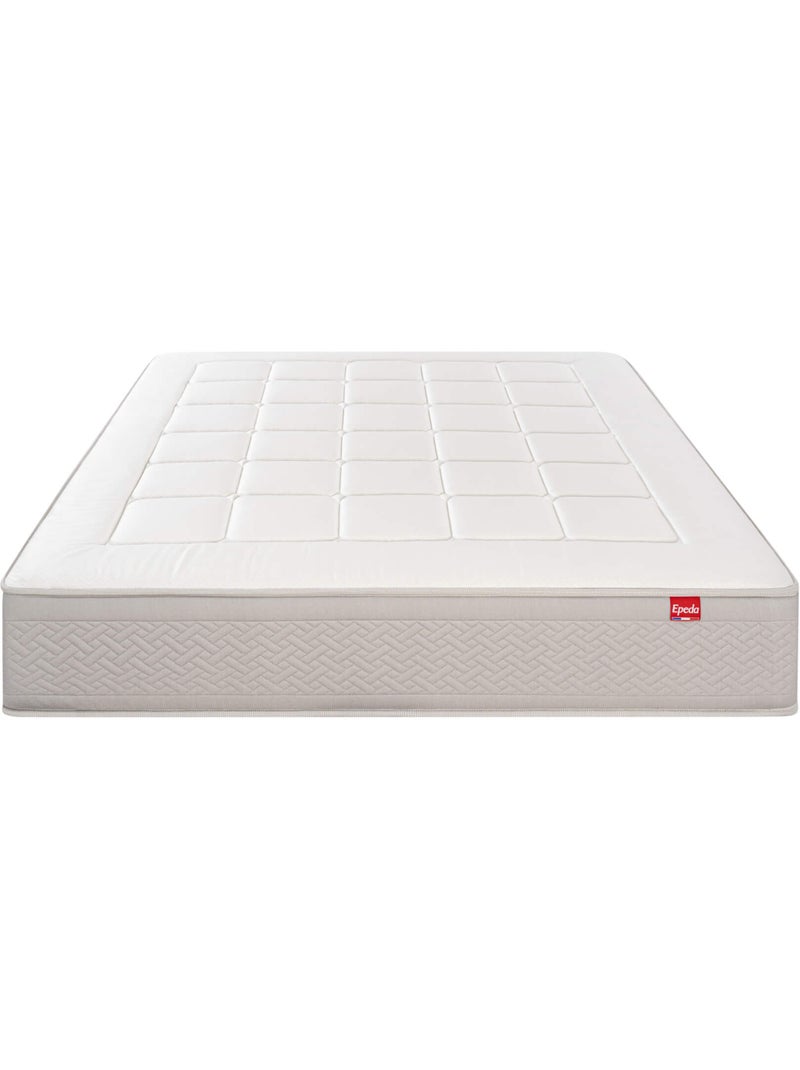 Matelas ressorts ensachés, mémoire de forme et laine L’ESCAPADE - Epeda N/A - Kiabi