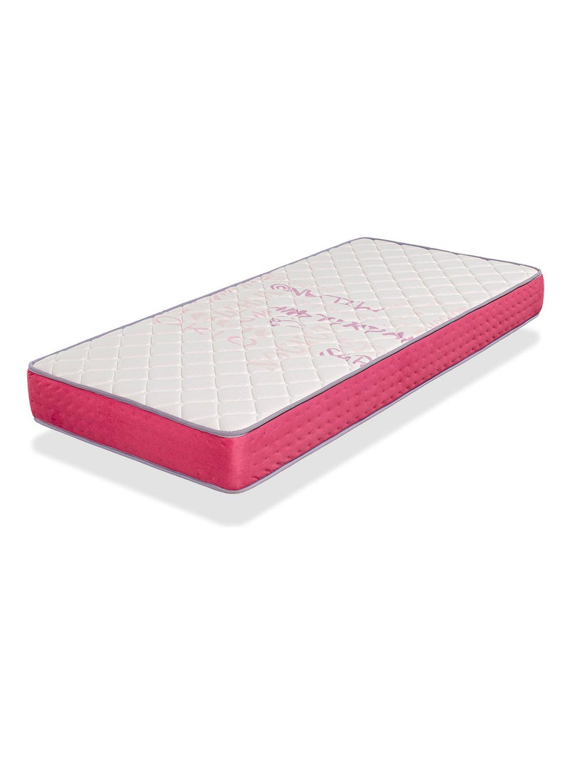 Matelas ressorts ensaches ‘SPRING AROA’ épaisseur 18 cm rose N/A - Kiabi