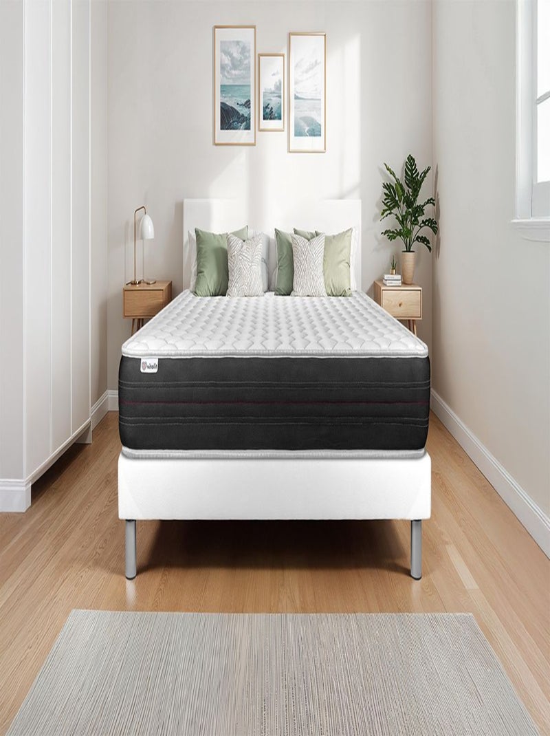Matelas Ressorts ensachés VITALSPRING Blanc - Kiabi
