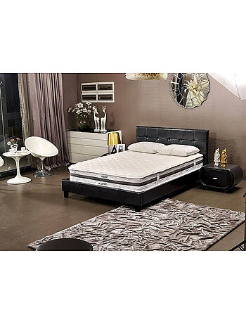 Matelas ressorts et mémoire de forme
