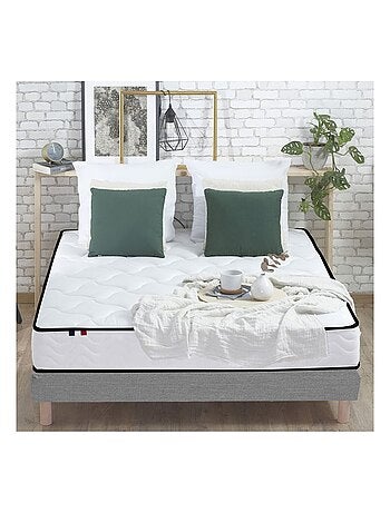 Matelas Ressorts + Mémoire de forme ELOISE Made in France