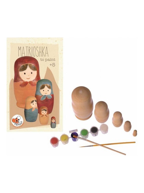 Matriochkas en Bois à Décorer pour Enfants - Kiabi