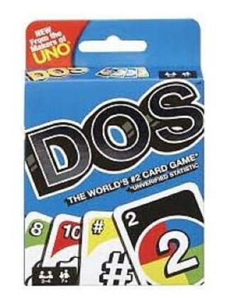 Mattel Dos Le Jeu De Cartes