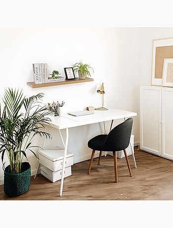 Max home etagère murale en bois 100x23x4 cm