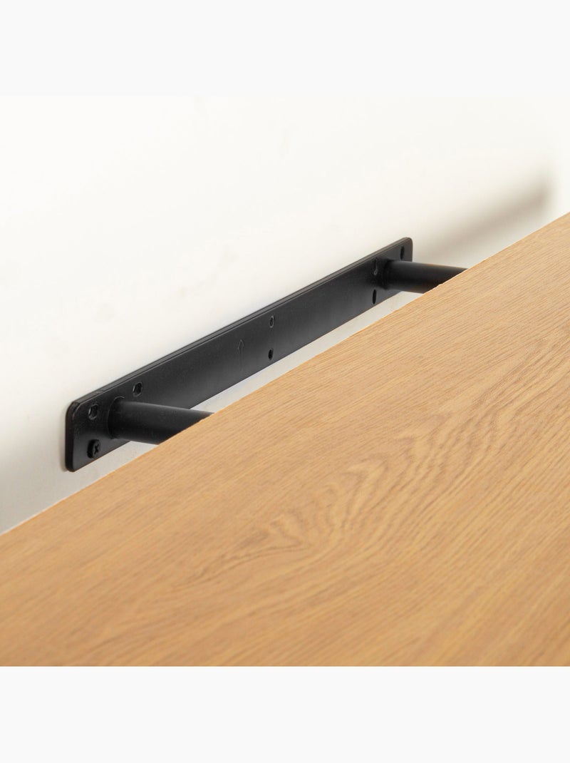 Max home etagère murale en bois 100x23x4 cm Bois naturel - Kiabi