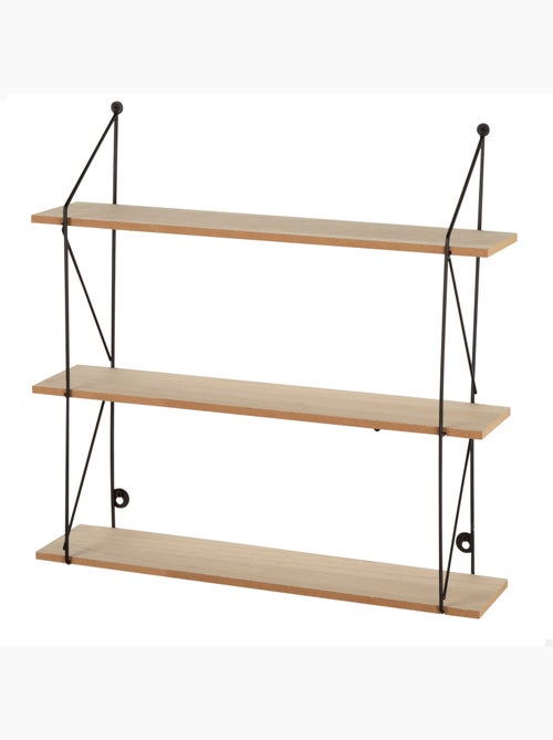 Max home etagère murale en bois 3 étagères 50x12x49 cm - Kiabi