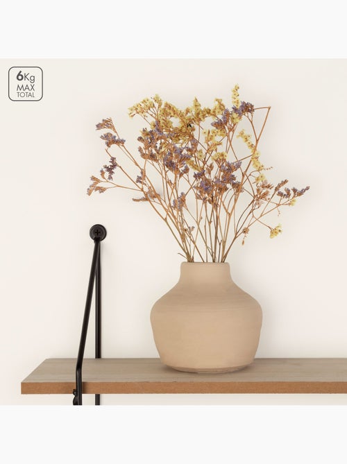 Max home etagère murale en bois 3 étagères 50x12x49 cm - Kiabi