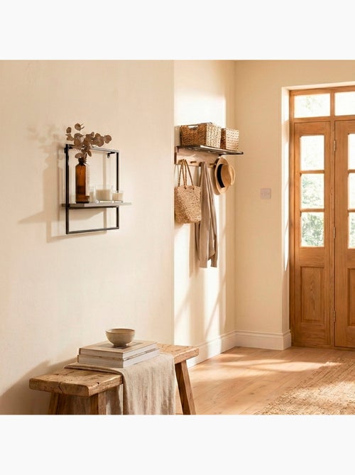 Max home etagère murale en ciment 35x12x35 cm - Kiabi