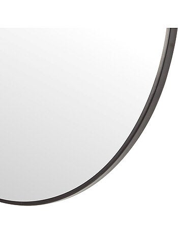 Max home miroir mural rond d70 avec cadre en métal