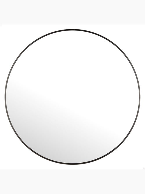 Max home miroir mural rond d70 avec cadre en métal - Kiabi