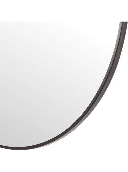 Max home miroir mural rond d70 avec cadre en métal - Kiabi