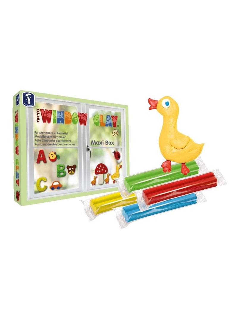 Maxi Box - La pâte à modeler pour fenêtres Multicolore - Kiabi