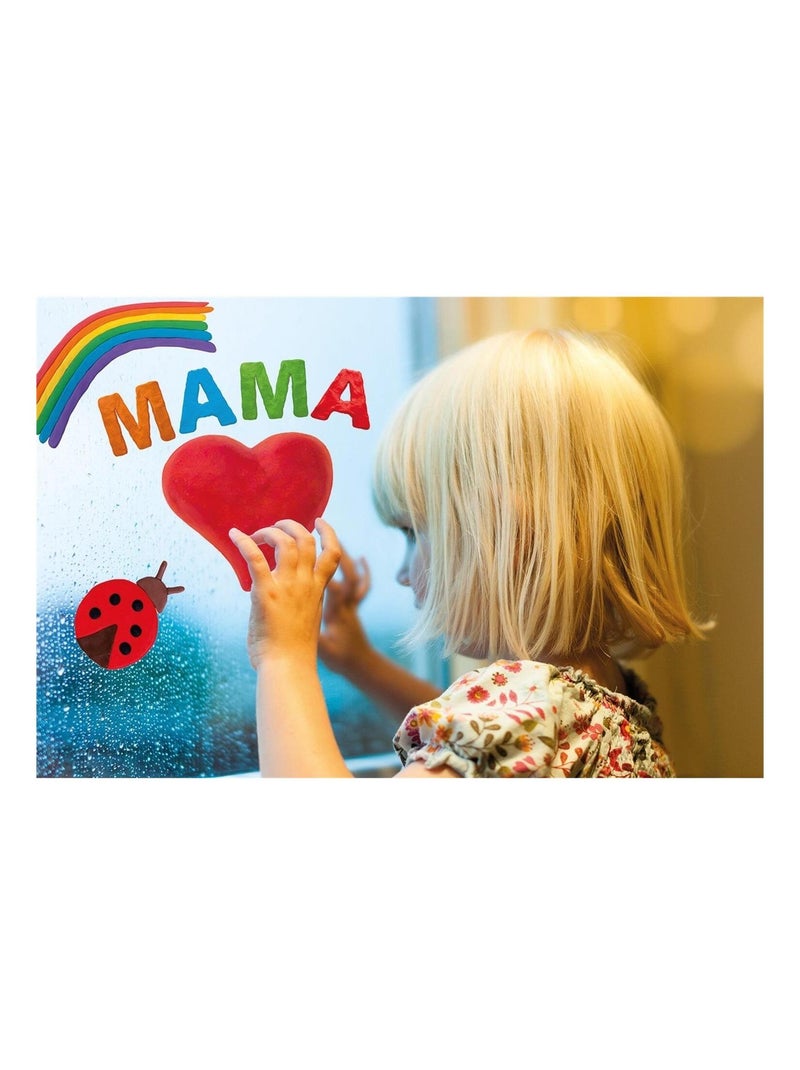 Maxi Box - La pâte à modeler pour fenêtres Multicolore - Kiabi