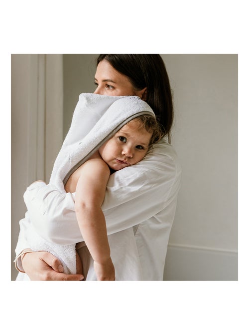 Maxi cape de bain 100x100 cm Bébé d'amour - Kiabi