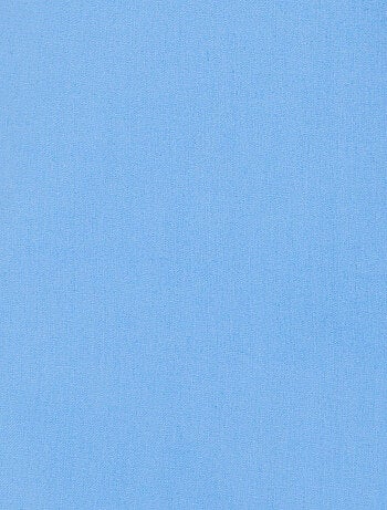 Maxi-chemise popeline unie - Damart