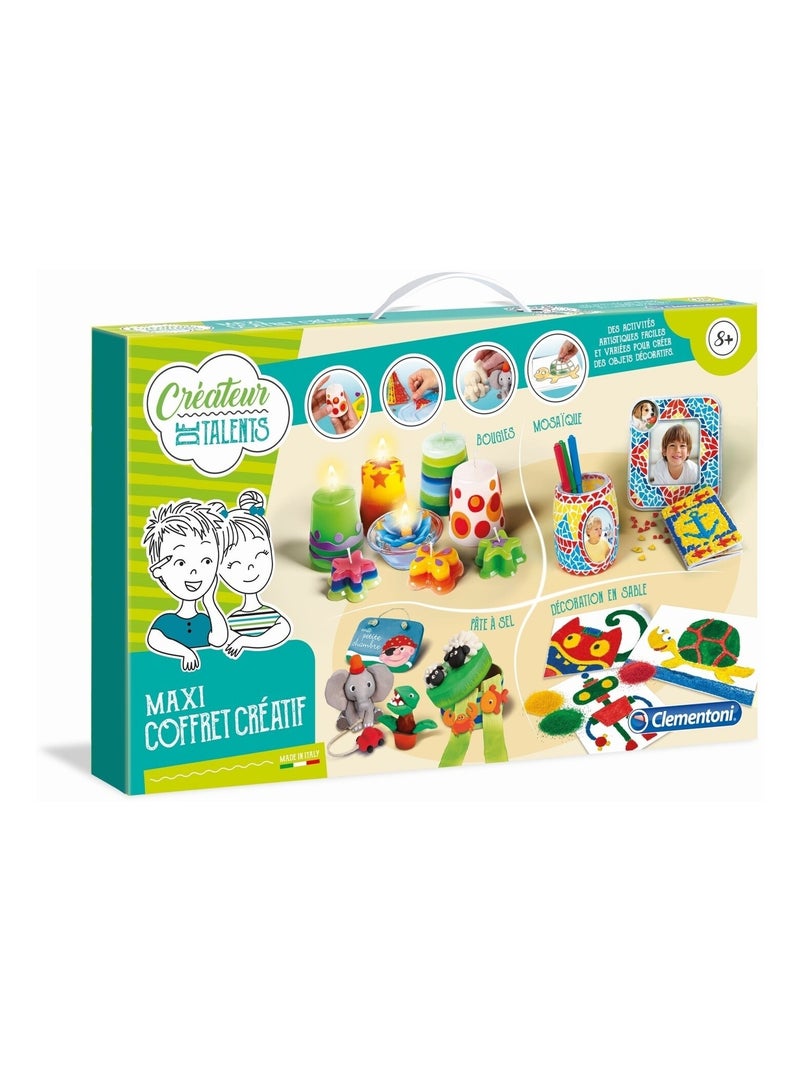 Maxi Coffret Créatif - Créateur De Talents - Clementoni Multicolore - Kiabi