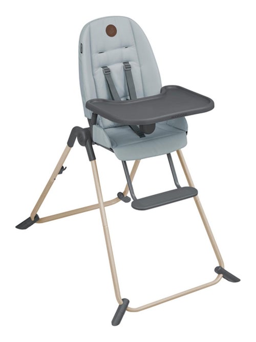 MAXI-COSI Ava Chaise haute bébé, ultra compacte, légère, de la naissance à 3 ans, Beyond Grey Eco - Kiabi