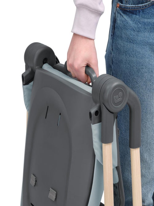 MAXI-COSI Ava Chaise haute bébé, ultra compacte, légère, de la naissance à 3 ans, Beyond Grey Eco - Kiabi
