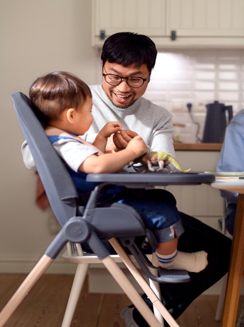 MAXI-COSI Ava Chaise haute bébé, ultra compacte, légère, de la naissance à 3 ans, Beyond Grey Eco - Kiabi