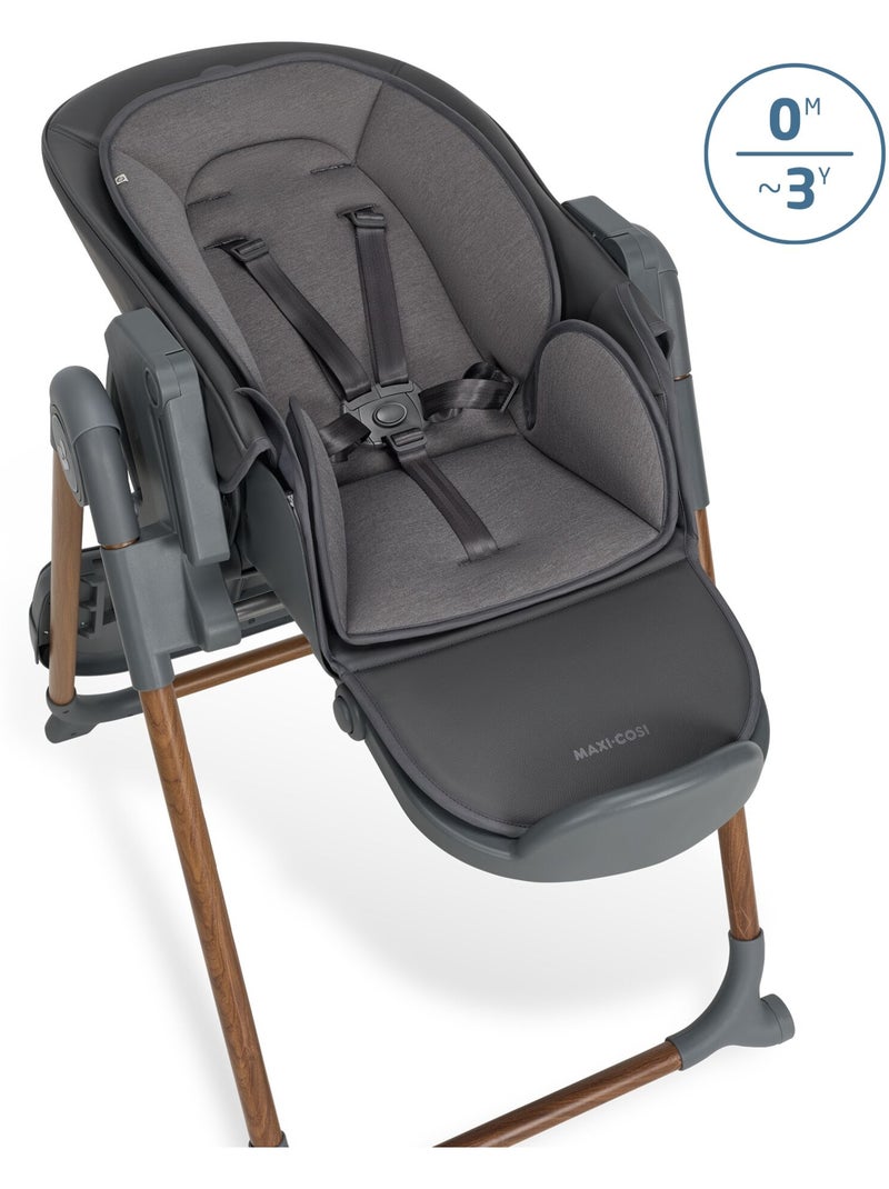 MAXI-COSI Chaise haute bébé AVA PLUS Gris foncé - Kiabi