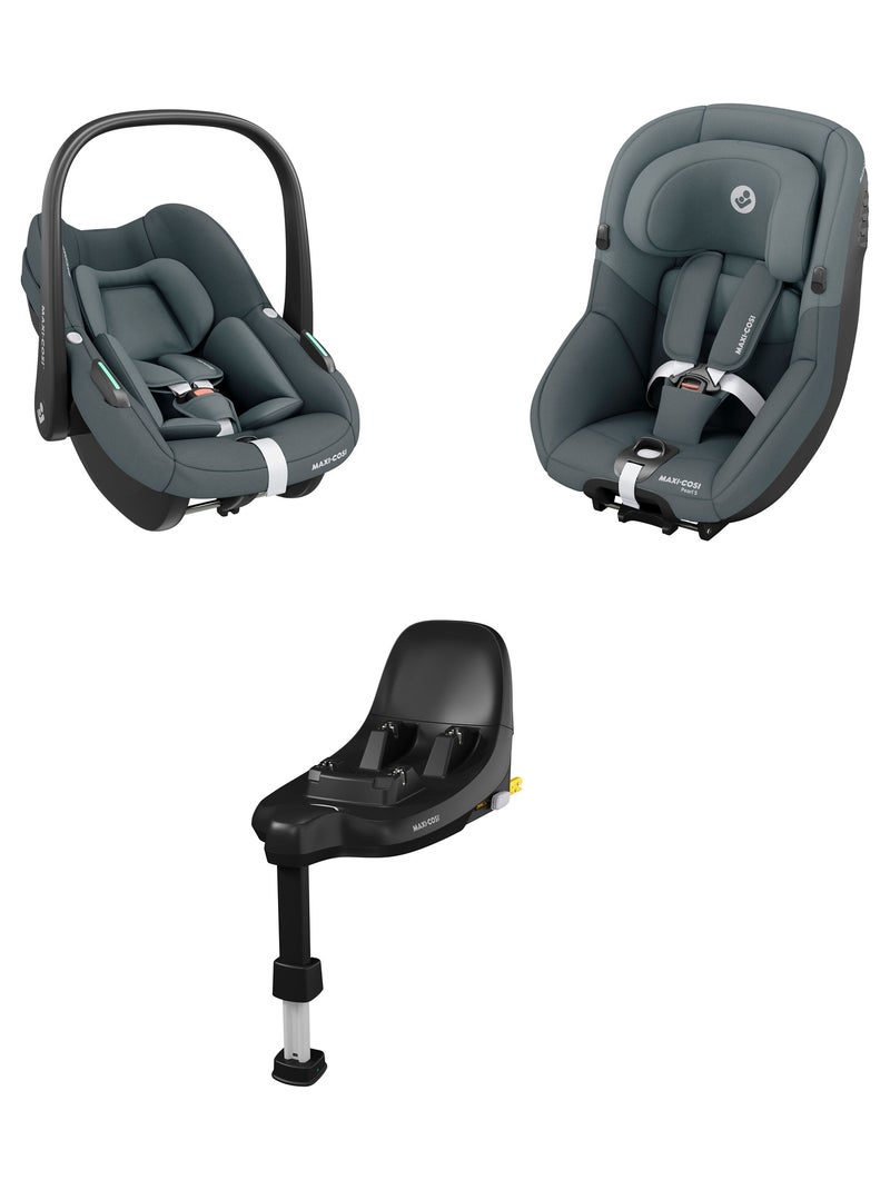 MAXI-COSI Embase FamilyFix S, De 0 à 4 ans, compatible Cosi Pebble S et Siège Pearl S Noir Noir - Kiabi