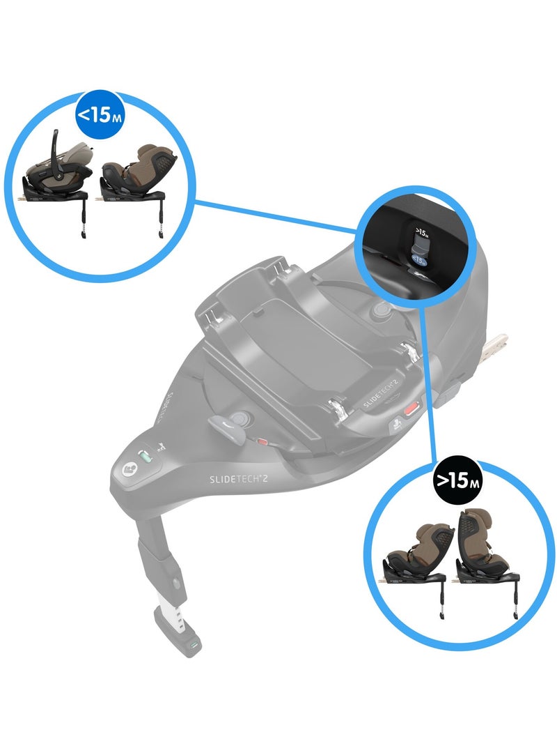 MAXI-COSI Embase FamilyFix Slide Pro Noir Noir - Kiabi