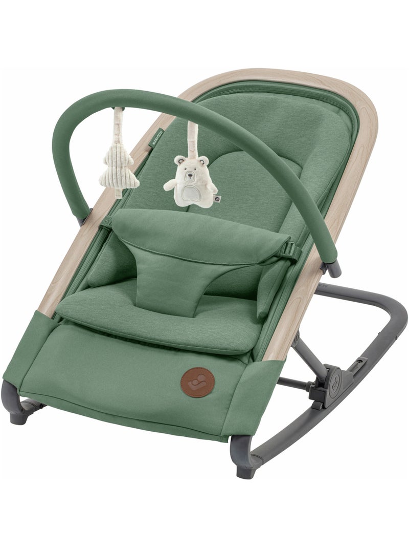 MAXI-COSI Kori ECO, Transat léger, fonction balancelle, De 0 à 2 ans (15kg), Beyond Green Vert - Kiabi