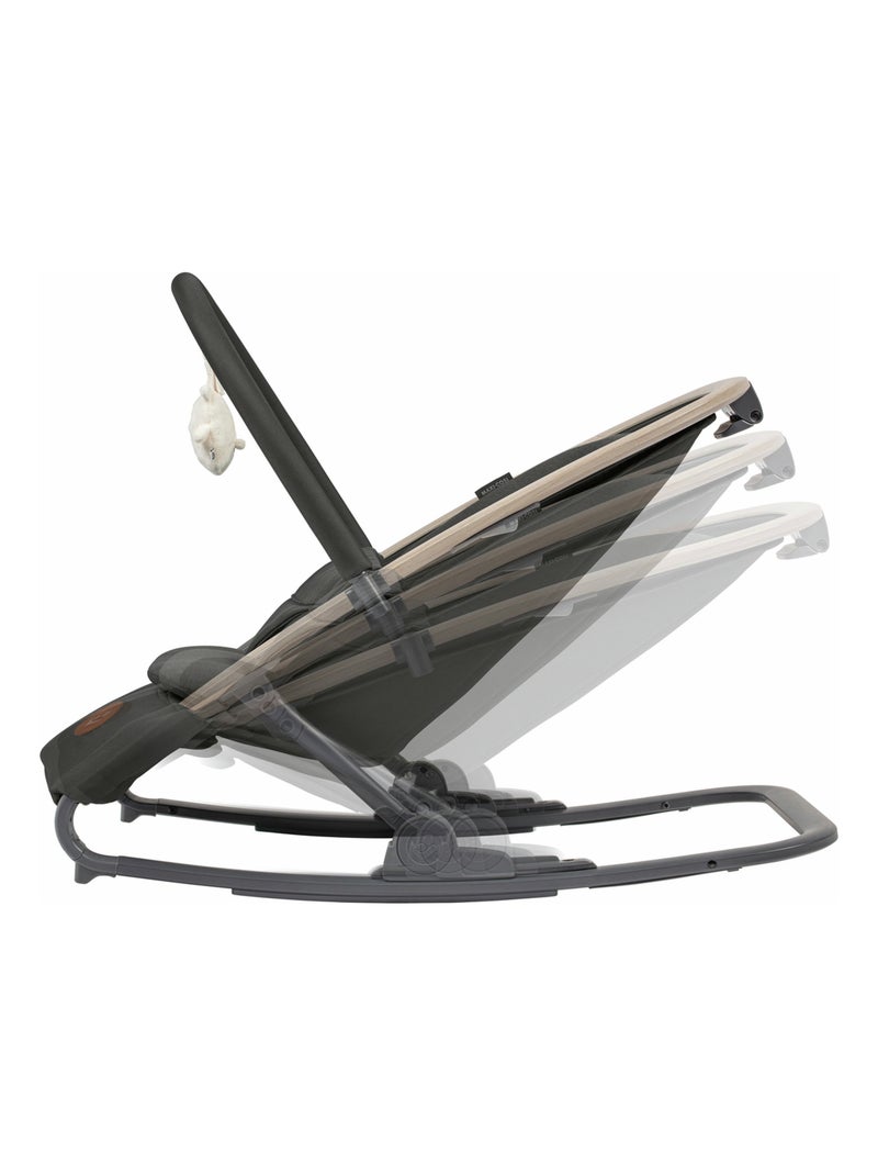 MAXI-COSI Kori ECO, Transat léger, fonction balancelle, De 0 à 2 ans (15kg) Gris Marron - Kiabi