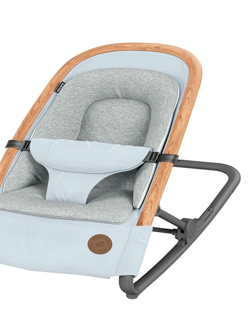 MAXI-COSI Kori Transat léger et pliable, De la naissance à 6 mois (jusqu'à 9kg), Essential Grey Gris clair - Kiabi