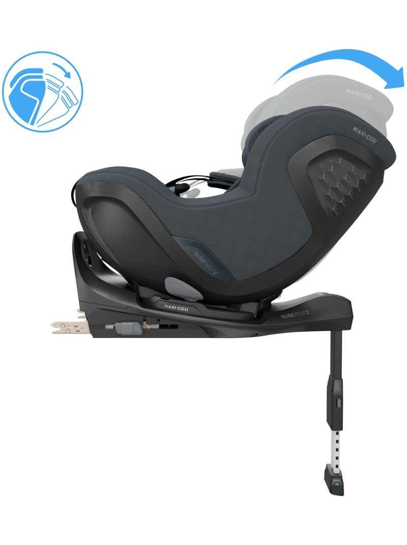 Maxi-Cosi Pearl Slide Pro coulissant et pivotant Gris foncé - Kiabi