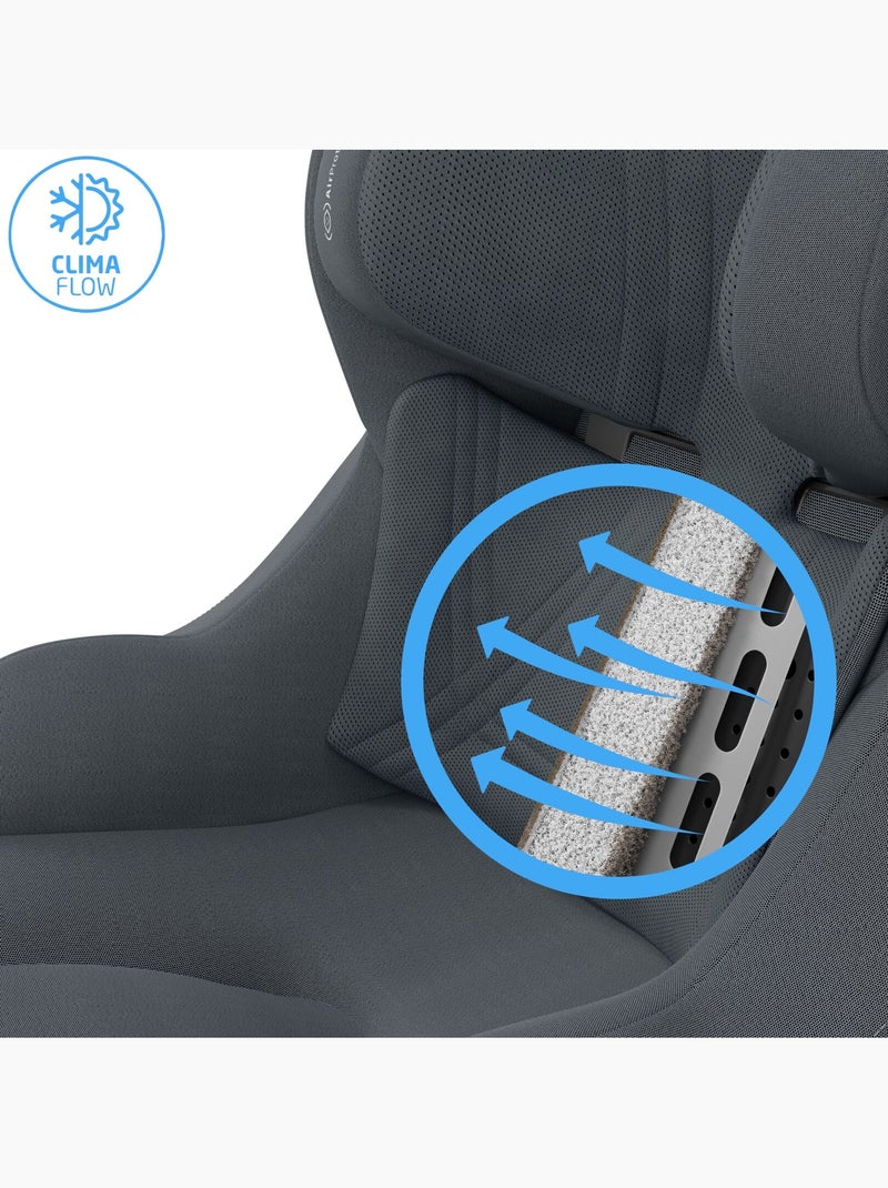 Maxi-Cosi Pearl Slide Pro coulissant et pivotant Gris foncé - Kiabi
