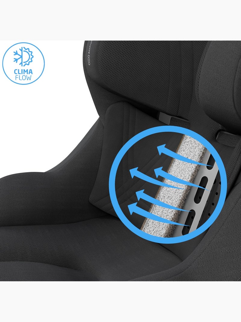 Maxi-Cosi Pearl Slide Pro coulissant et pivotant Noir Noir - Kiabi