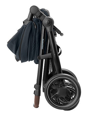 MAXI-COSI Poussette 2 en 1 Zelia 3, nacelle intégrée, 4 roues