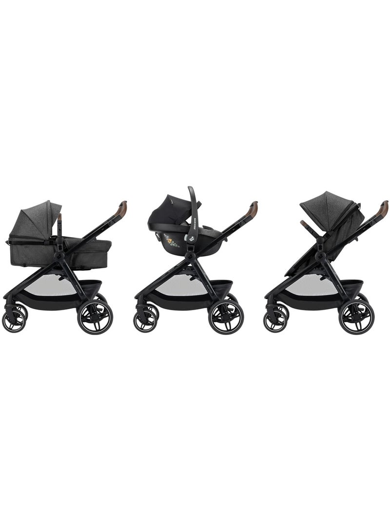 MAXI-COSI Poussette 3 en 1 Zelia S Trio² Gris foncé - Kiabi