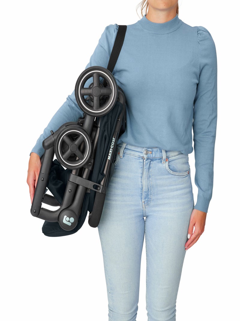 MAXI-COSI Poussette canne ultra compacte Lara 2, de la naissance à 4 ans Gris foncé - Kiabi