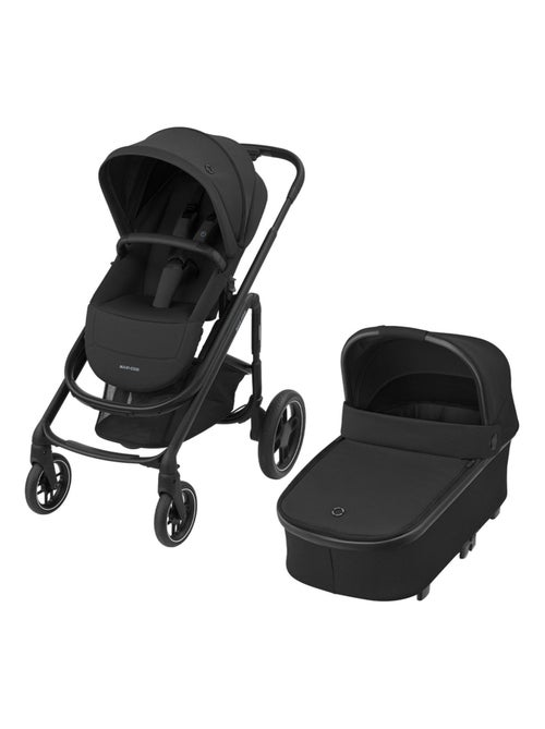 MAXI-COSI poussette Duo combinée Plaza Plus, 0 à 4 ans (22kg), Nacelle incluse - Kiabi