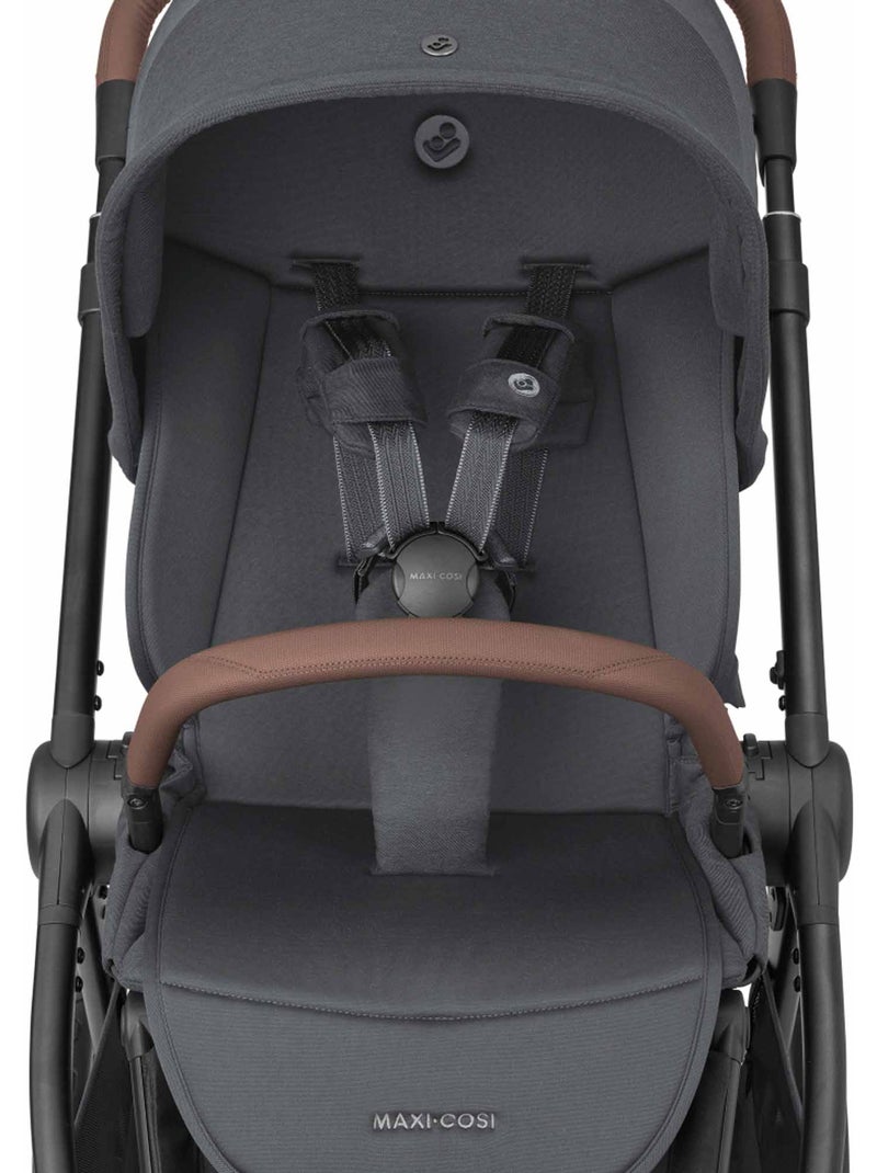 MAXI-COSI poussette naissance Oxford Gris Noir Gris - Kiabi