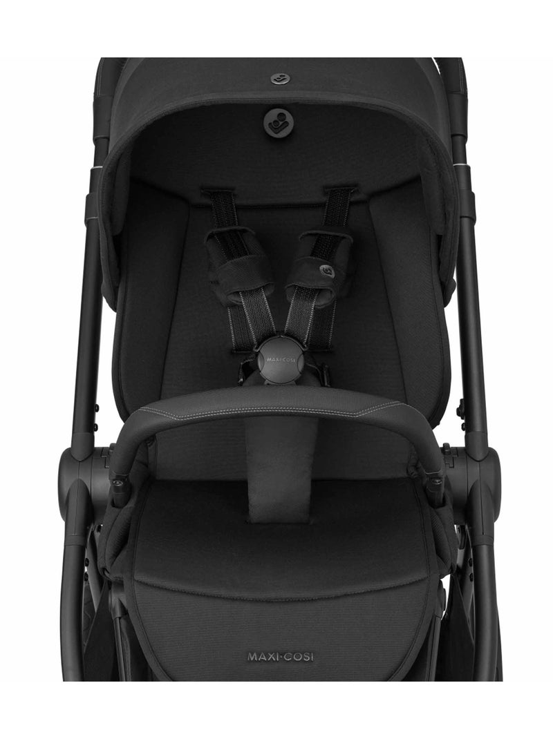 MAXI-COSI poussette naissance Oxford Noir Noir - Kiabi