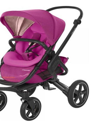 MAXI COSI Poussette Nova 4 roues, Tout-terrain, confortable, De 0 à 3,5 ans, Frequency Pink