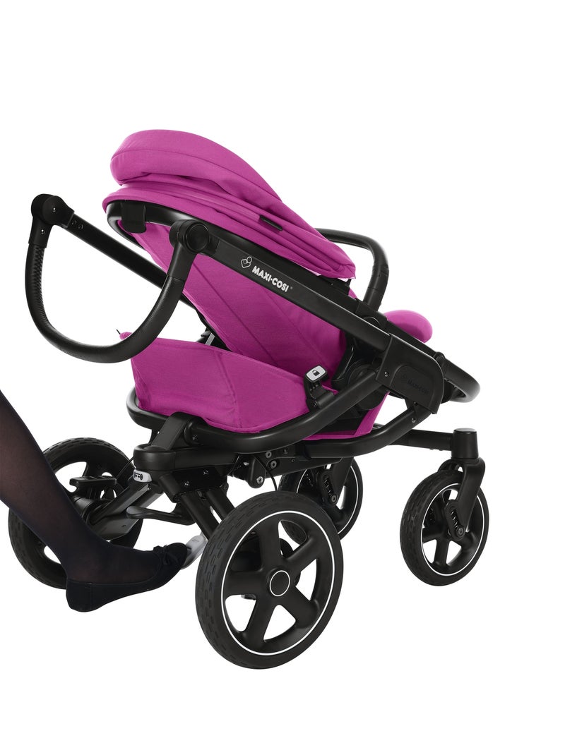 MAXI COSI Poussette Nova 4 roues, Tout-terrain, confortable, De 0 à 3,5 ans Rose - Kiabi