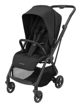 MAXI-COSI Poussette ulta compacte Léona, Pliage compact, De la naissance à 4 ans, Essential Black