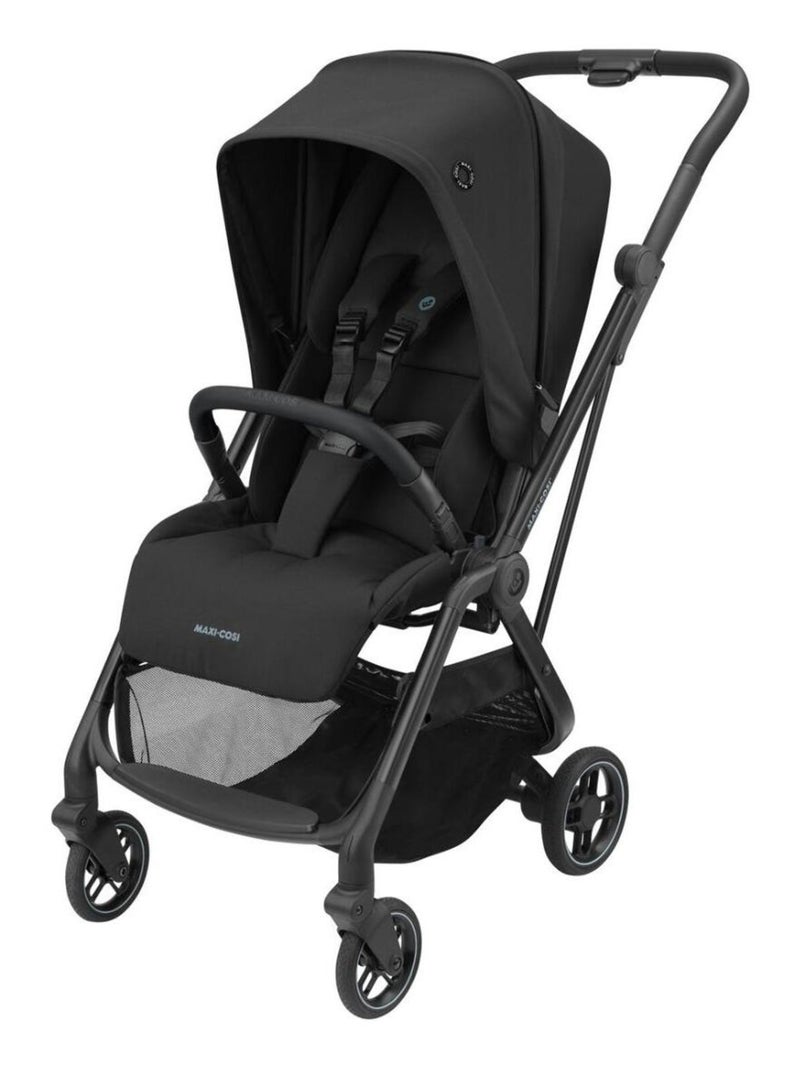 MAXI-COSI Poussette ulta compacte Léona, Pliage compact, De la naissance à 4 ans, Essential Black Noir Noir - Kiabi