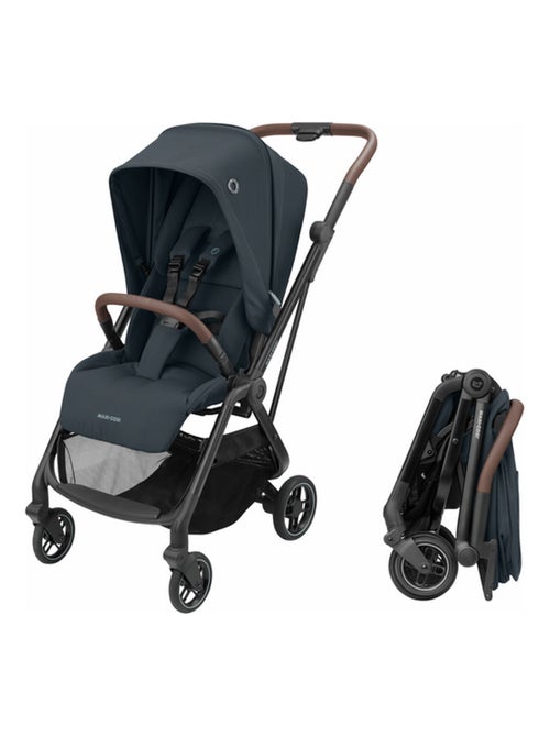 MAXI-COSI Poussette ultra compacte Léona, Pliage compact, De la naissance à 4 ans - Kiabi