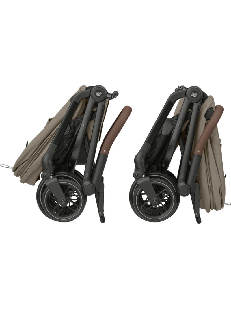 Maxi-cosi poussette ultra compacte leona2 Marron - Kiabi