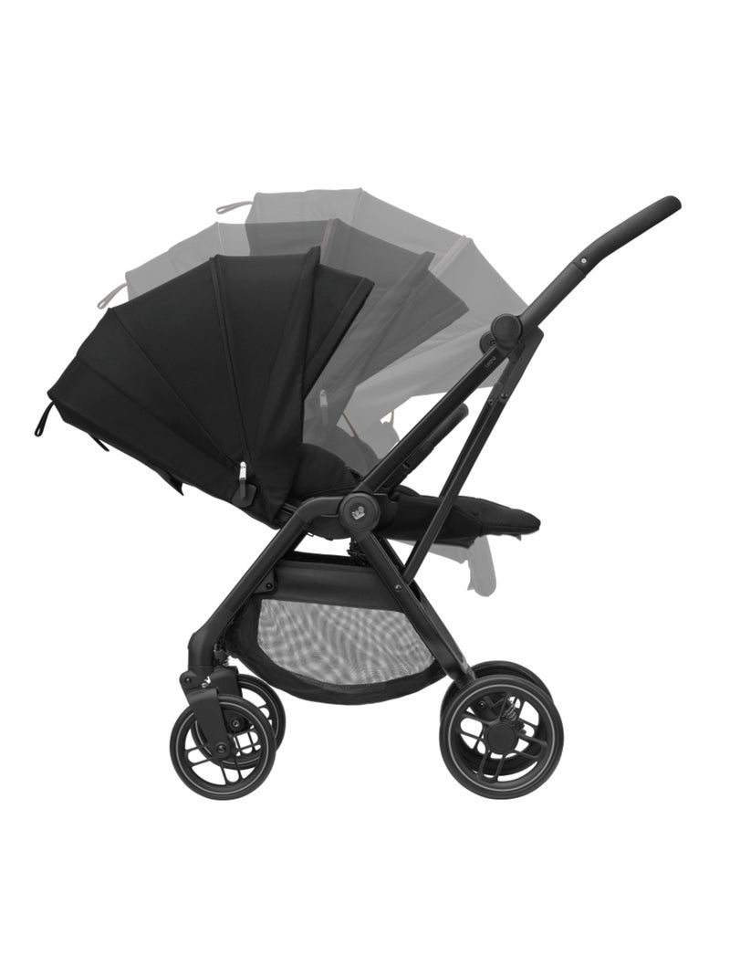 Maxi-Cosi Poussette Ultra Compacte Leona2 Noir Noir - Kiabi