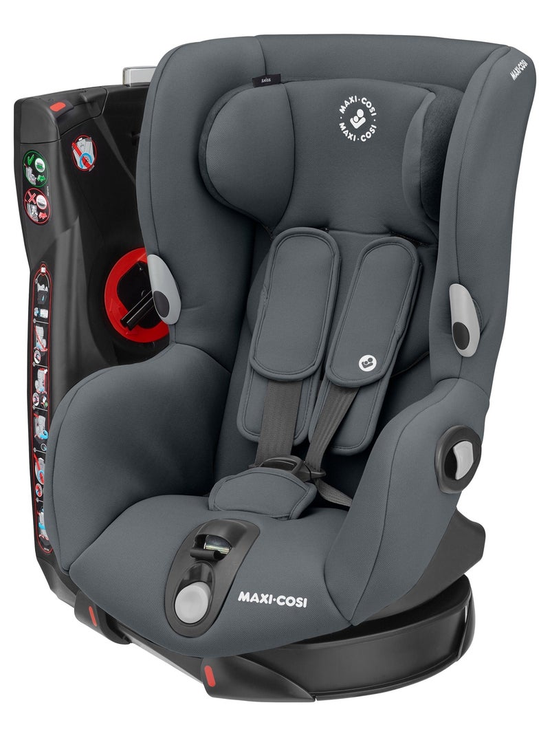MAXI COSI Siège auto Axiss, Groupe 0+/1, Isofix, Pivotant, inclinable, Authentic Graphite Gris Gris - Kiabi