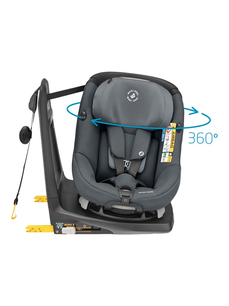 MAXI COSI Siège auto AxissFix, Group 0+/1, Pivotant, i-Size, de 4 mois à 4 ans, Authentic Graphite Gris - Kiabi